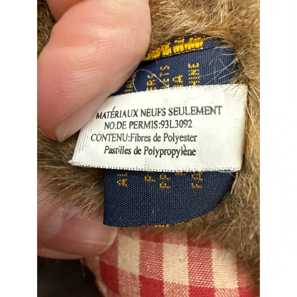 Boyds Bears Brown‎ Plush Teddy Bear Heart When I Count My Blessings I Count You